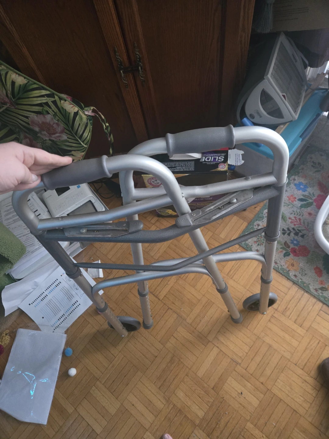 Folding Walker with Wheels