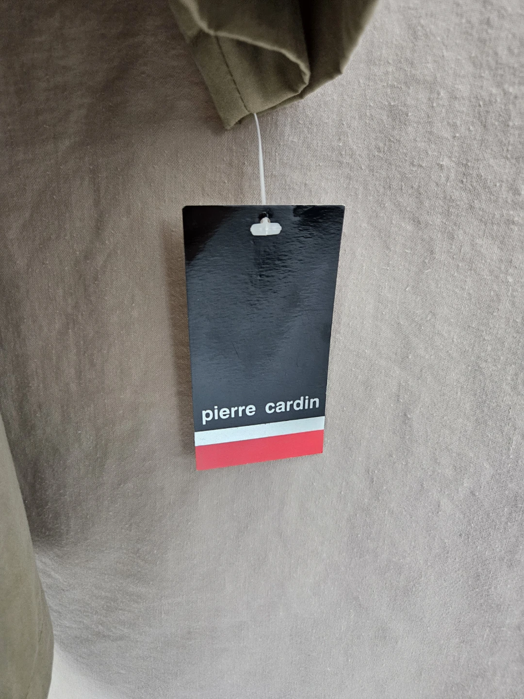 Vintage Pierre Cardin New with Tags Men's Tan Khaki Trench L/G - photo 4