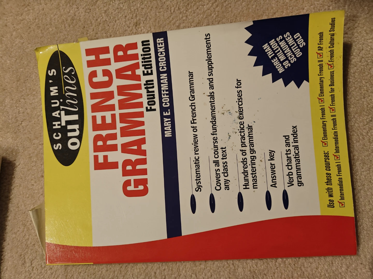 Schaum's Outlines French Grammar Fourth Edition