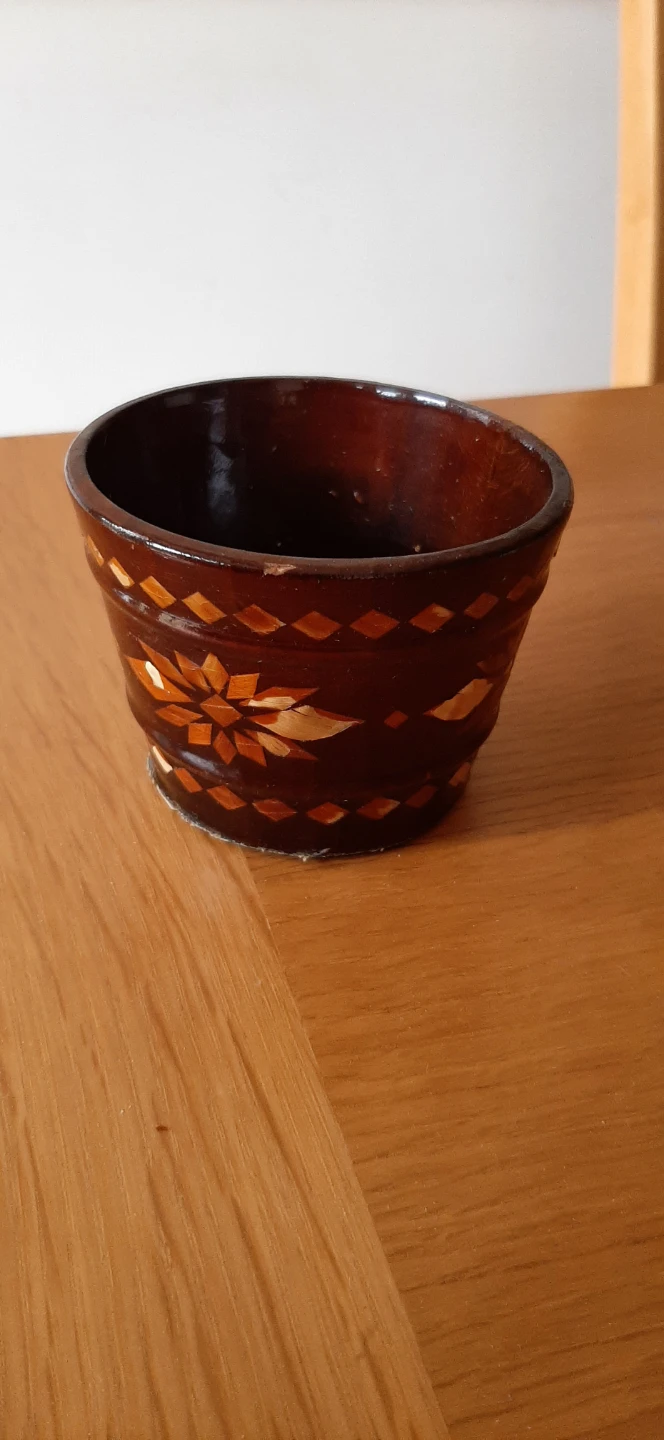 Vintage USSR Russian Wooden Cup - photo 2