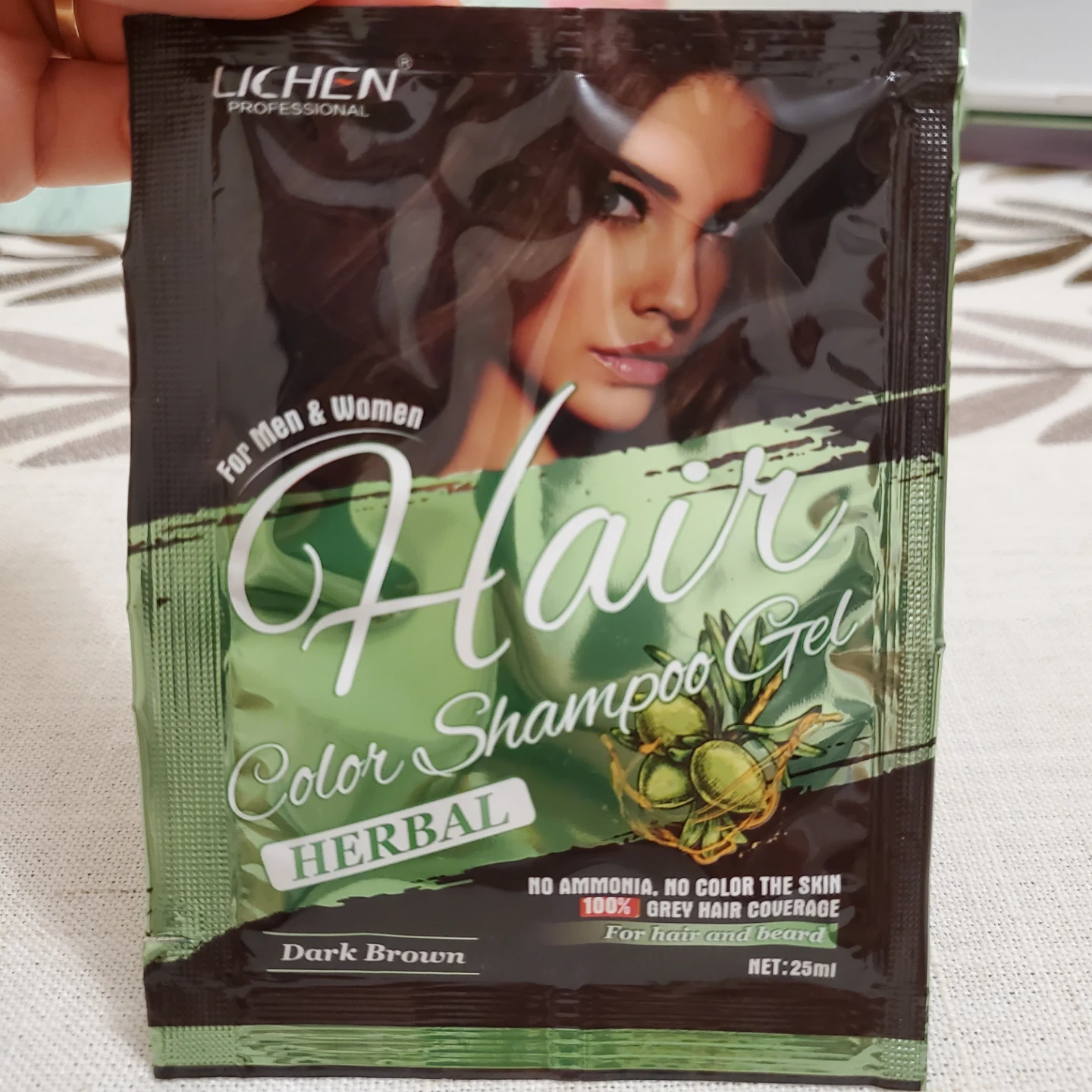 Hair Color Shampoo-1 pc