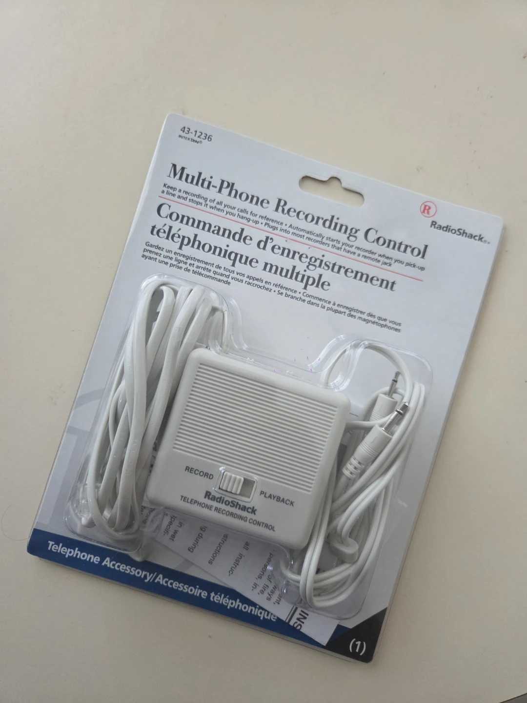 RadioShack Multi-Phone Recording Control - photo 3