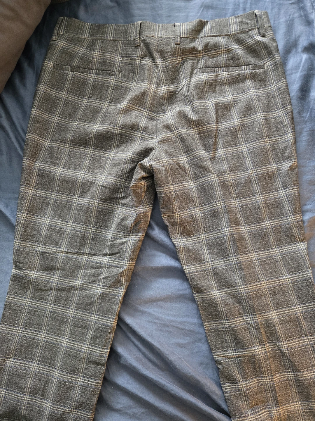 Cmtlab Plaid Slim Fit Pants 34x30 - photo 3