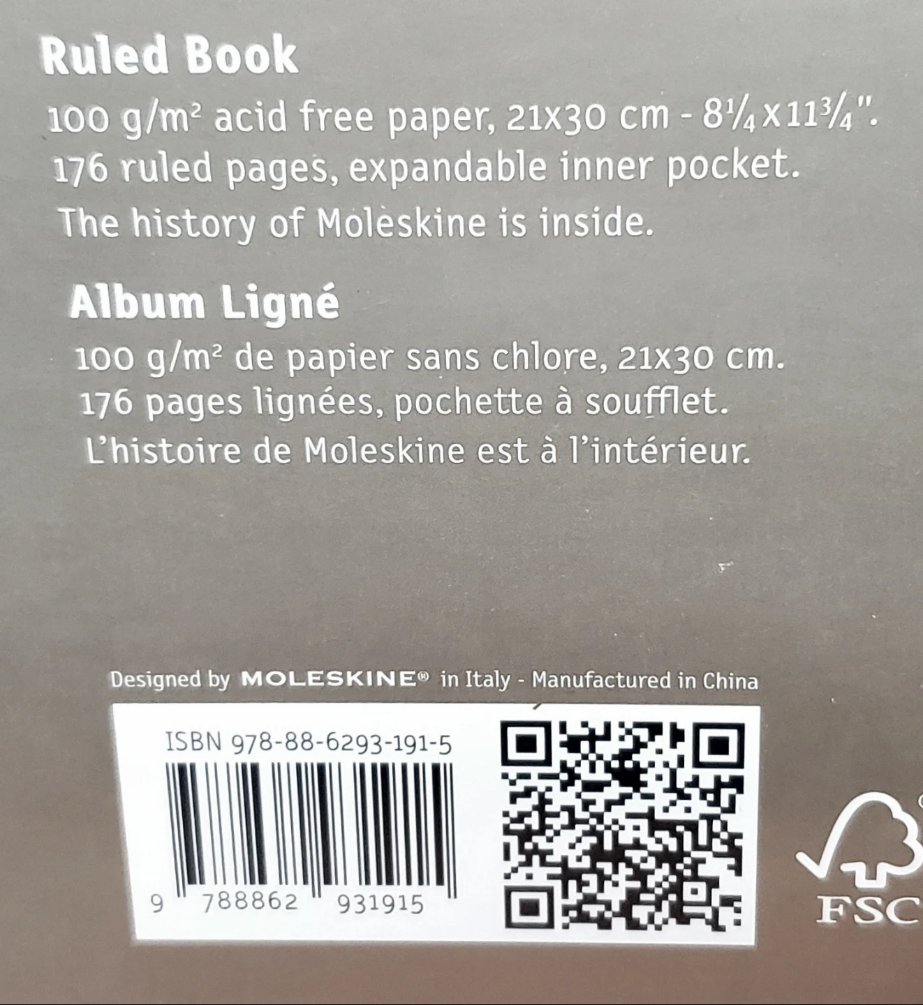 Moleskine Folio Professional Ruled Notebook - photo 4