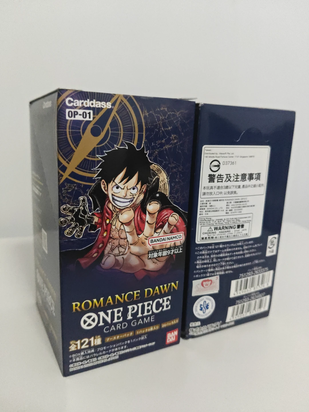 One Piece TGC Romance Dawn OP-01 Booster Box JAP - photo 3