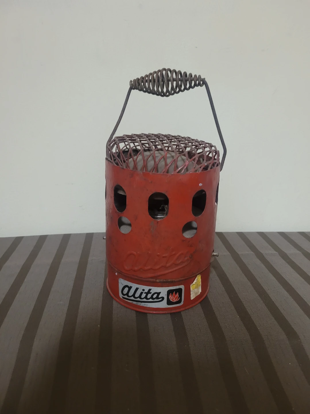 Vintage Alita Portable Camping Heater