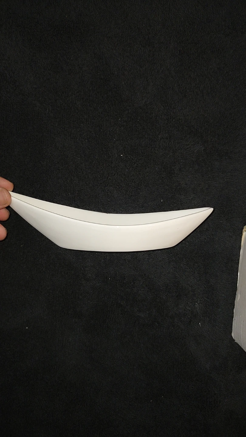 Set of 6 White Gondola Bowls 7.5" / 19cm