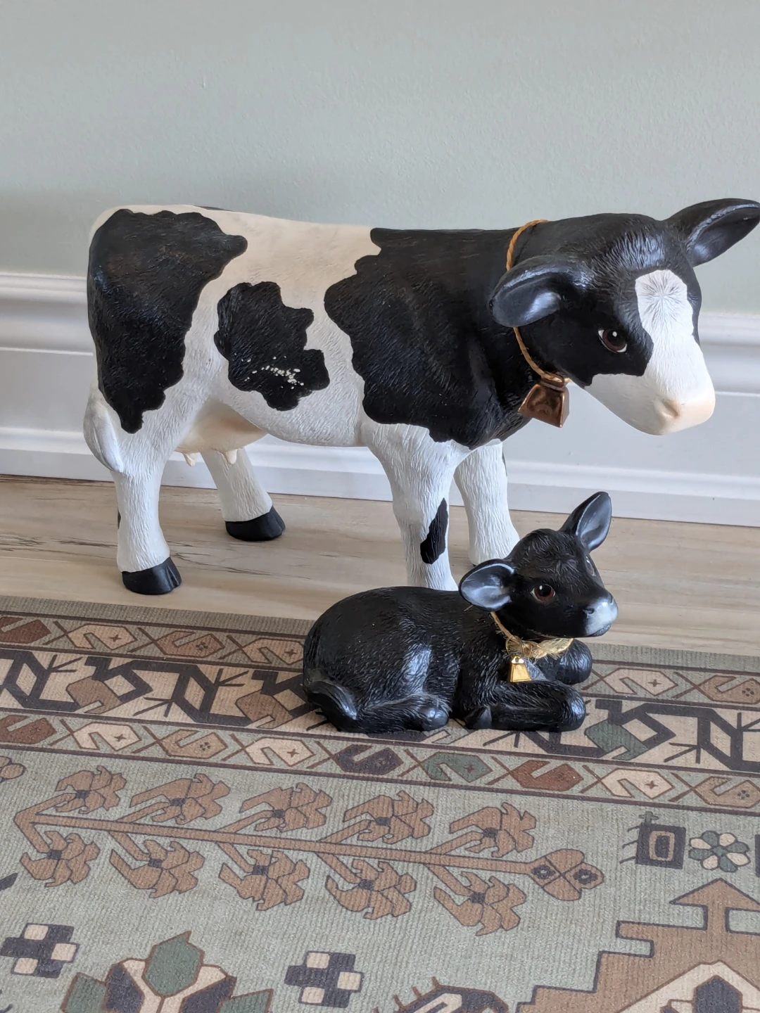 Cow and Calf Figurines