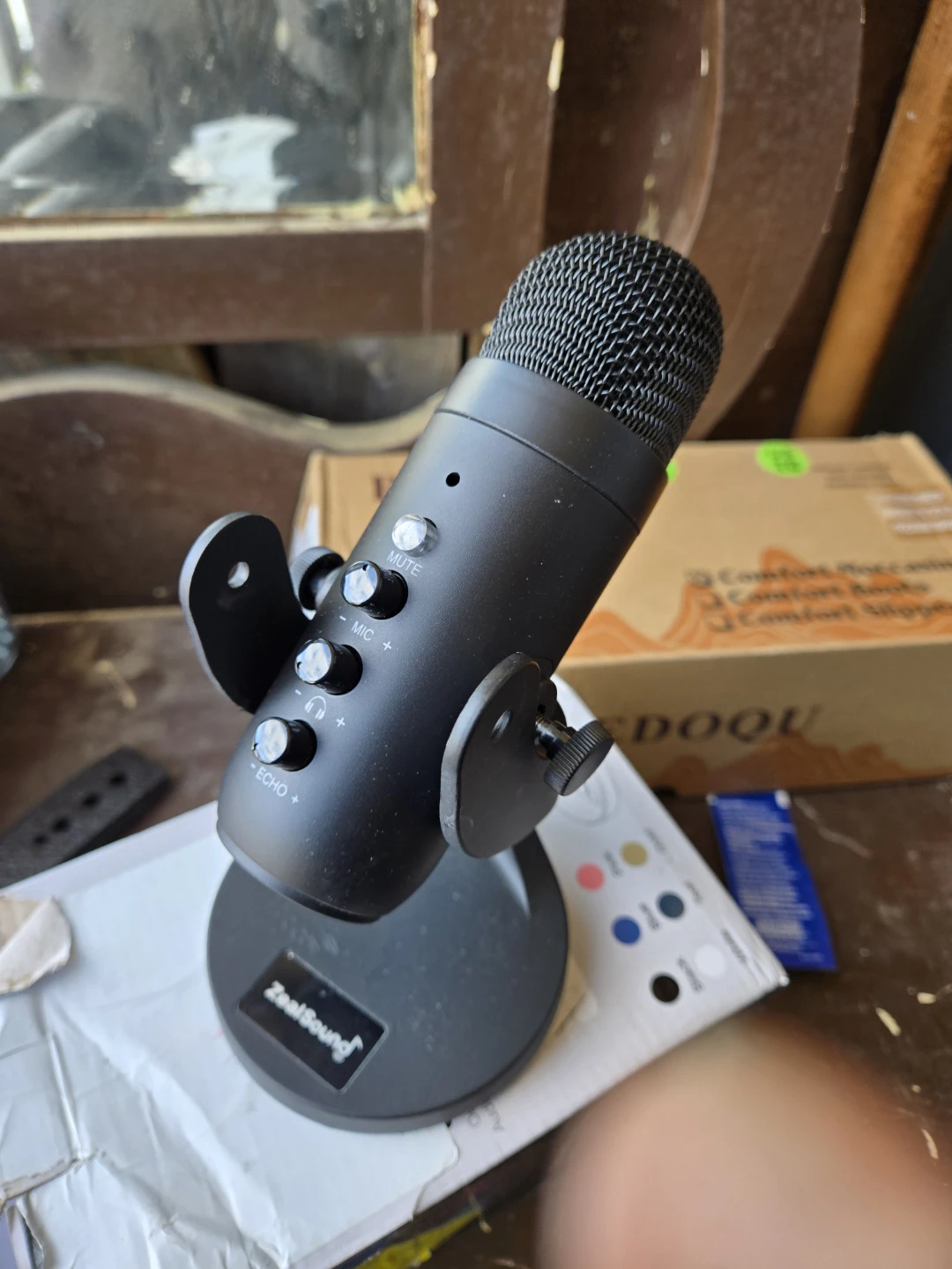 ZealSound Microphone with Stand