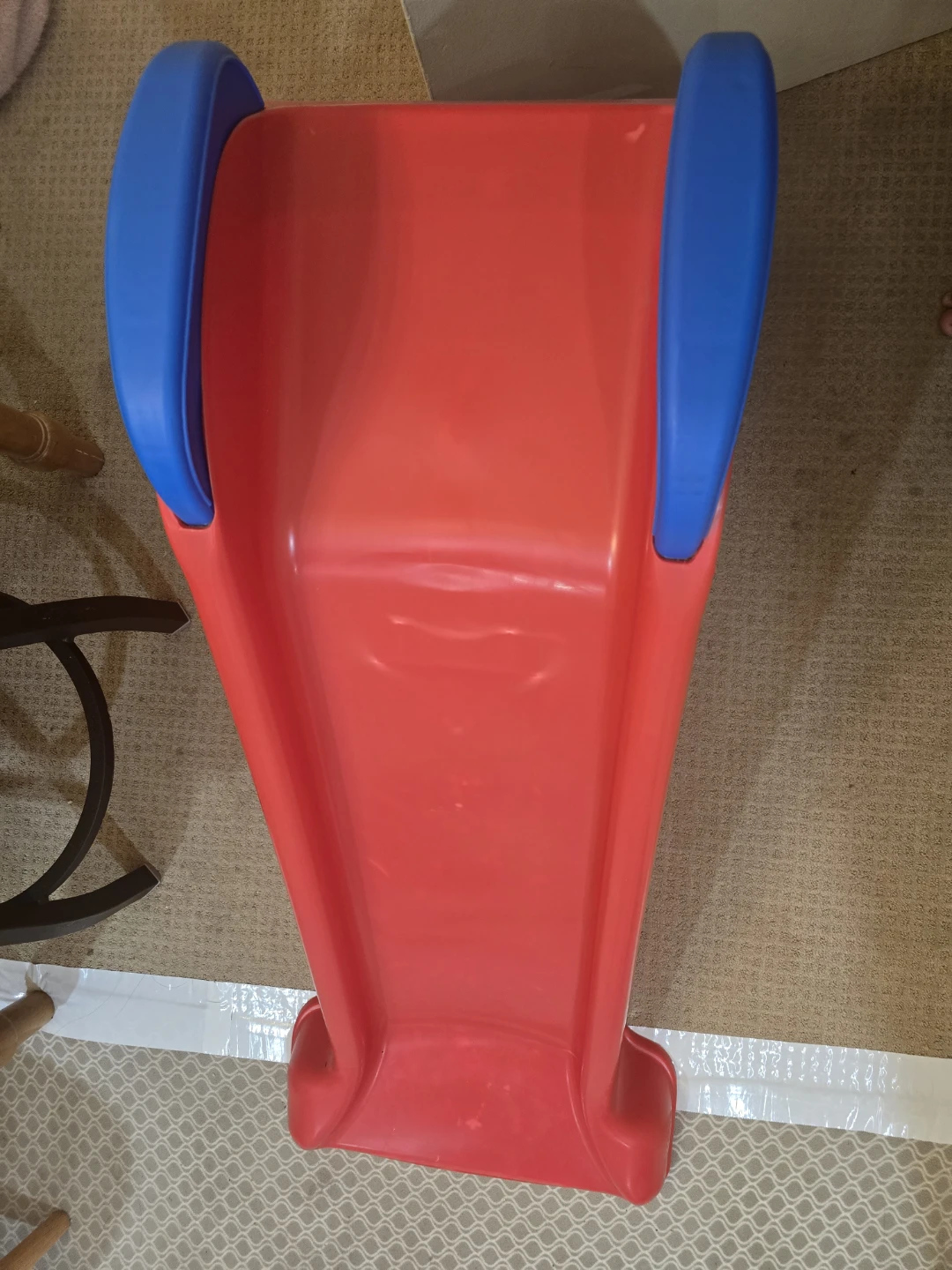 Red and Blue Plastic Kids Slide - photo 3