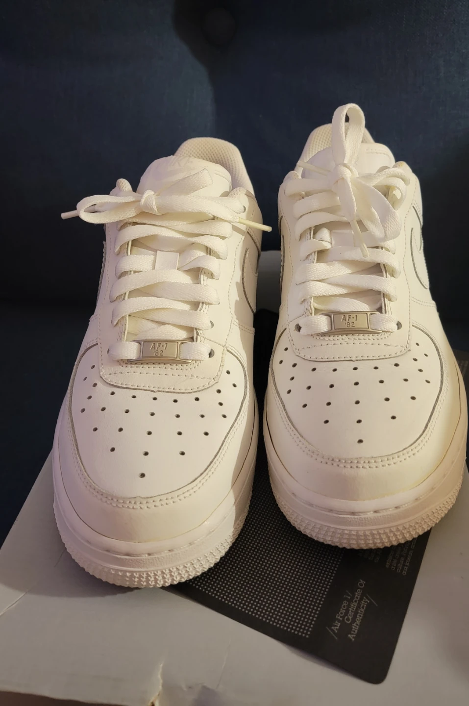 Nike Air Force 1 "Triple White" Sneakers