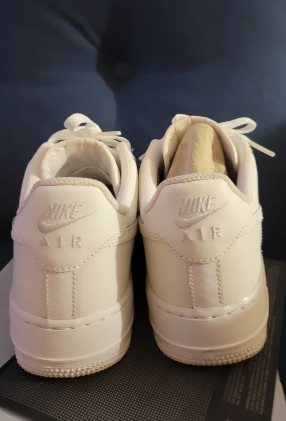 Nike Air Force 1 "Triple White" Sneakers - photo 3