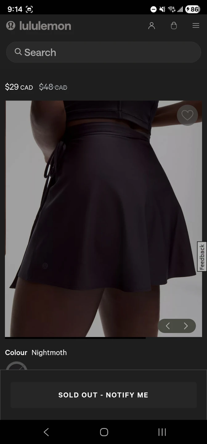 Lululemon Nightmoth Skirt - photo 2