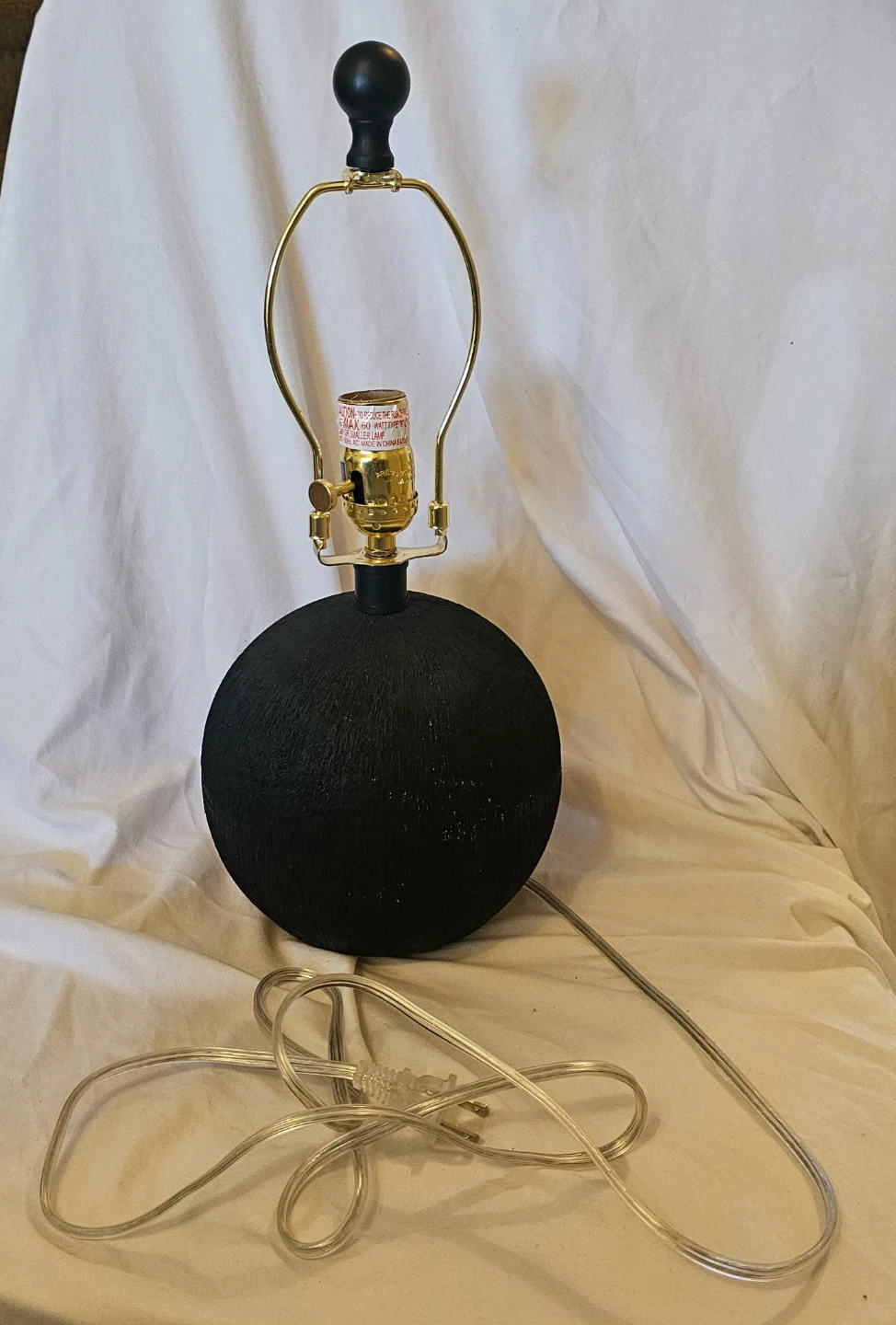 Small Black Lamp