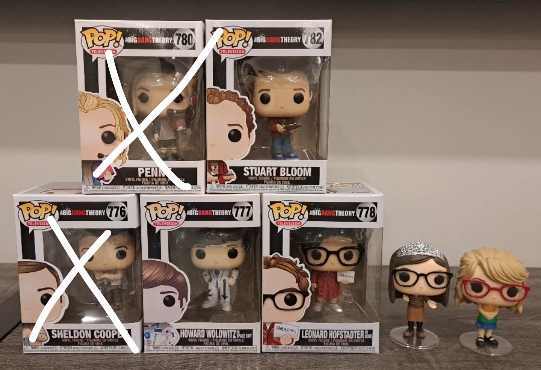 🌏 Big Bang Theory | Stuart Leonard Howard +more Funko