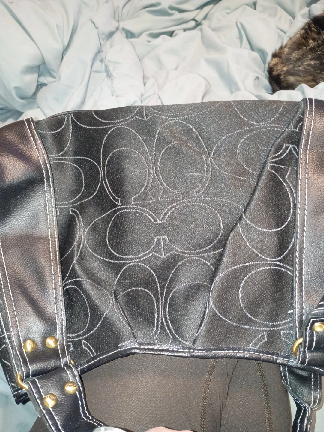 Coach Monogram Hobo Handbag - photo 3