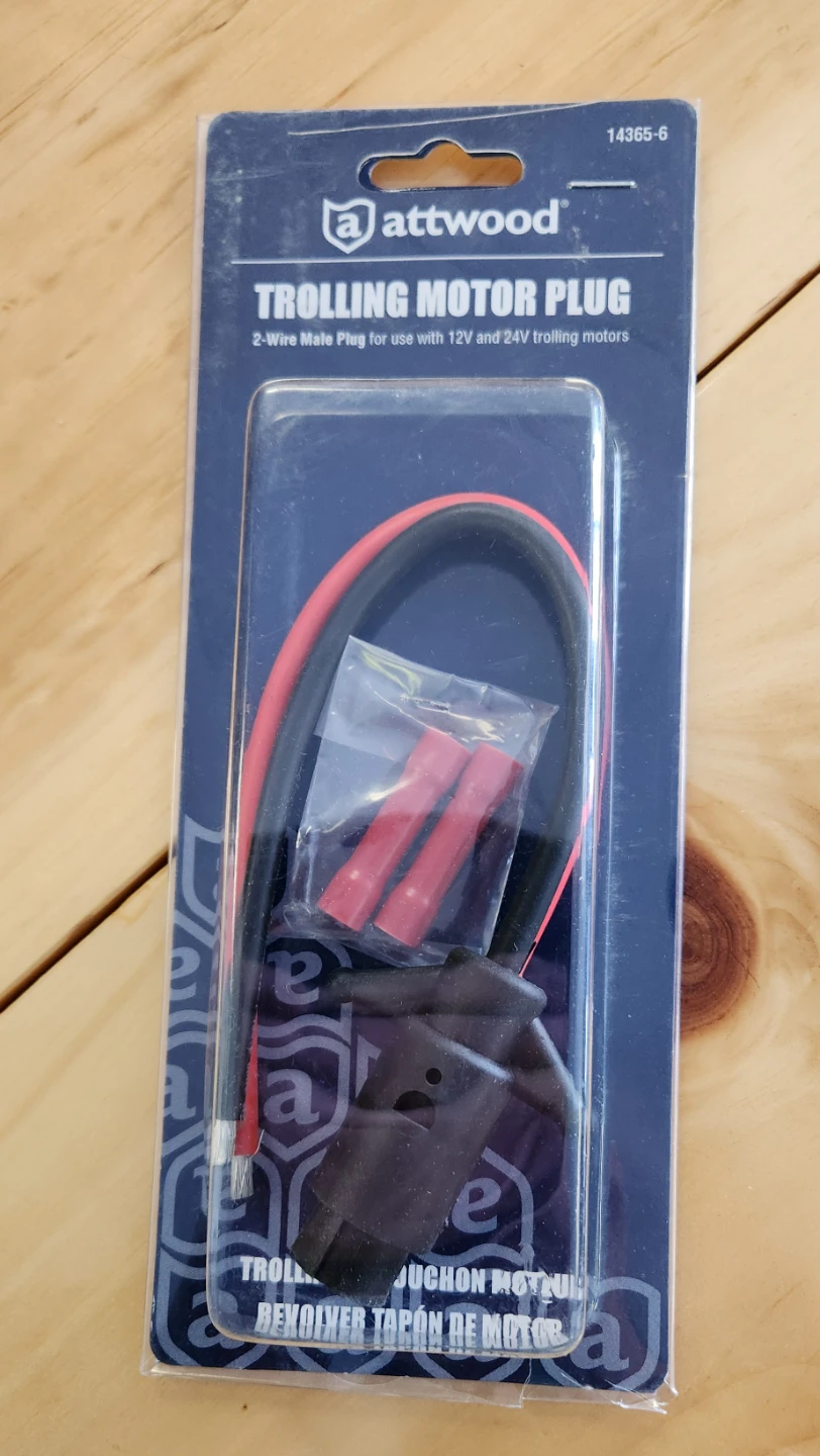 Attwood Trolling Motor Plug 2-Wire Mate Plug