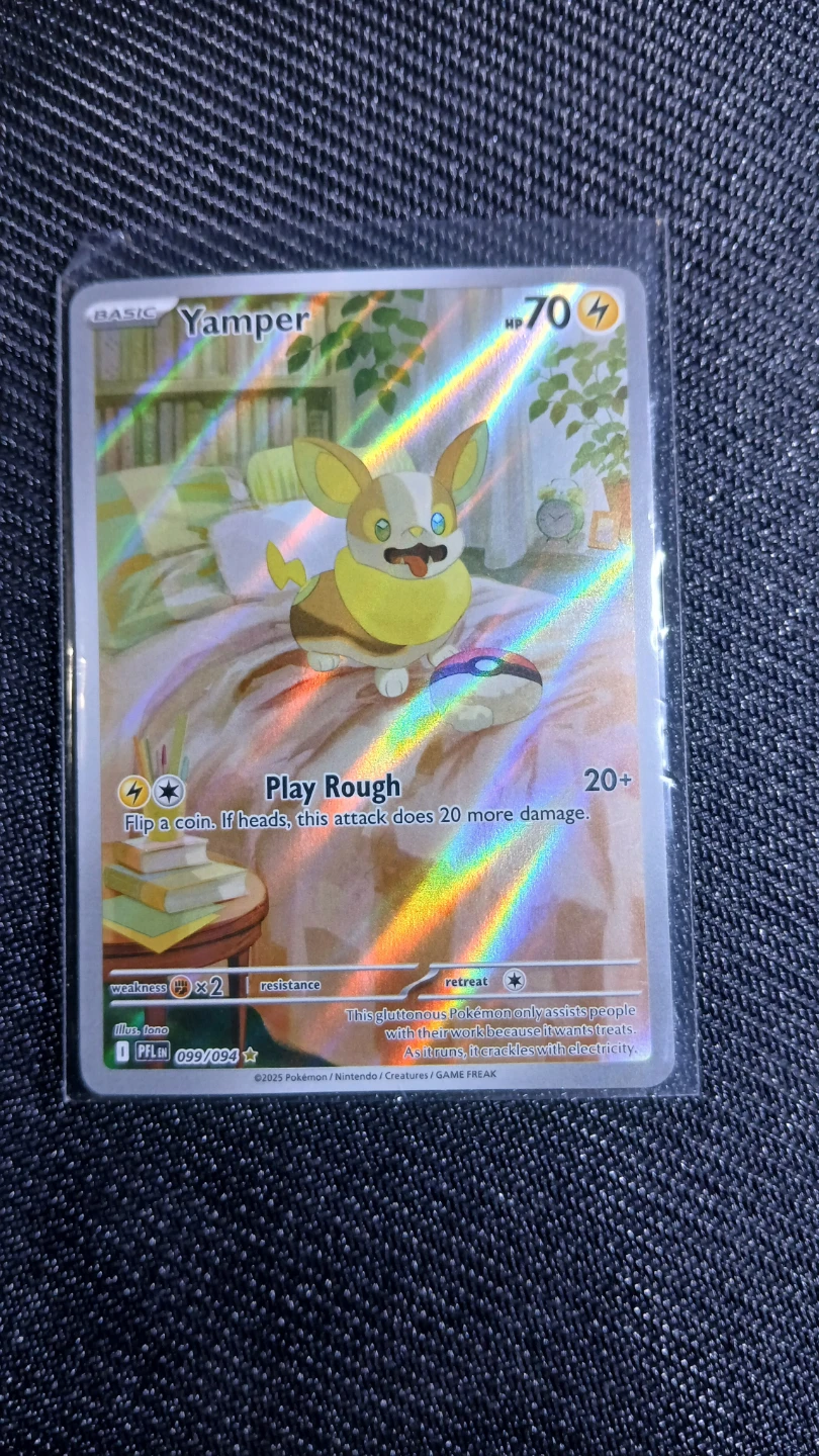 Yamper Pokemon Card 099/094