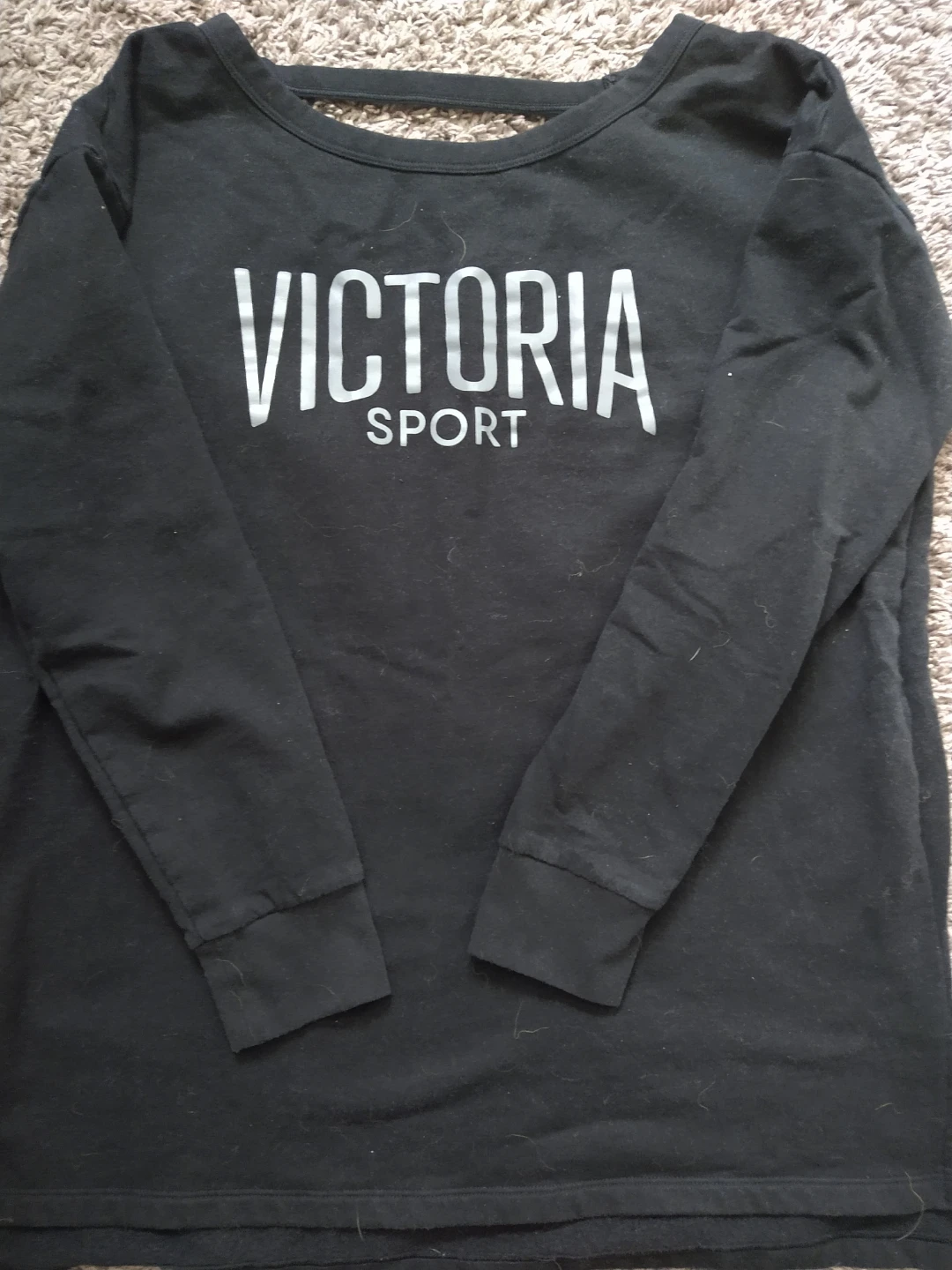 Victoria Secret Sport Open Back Pullover Sweatshirt Size Small - photo 5