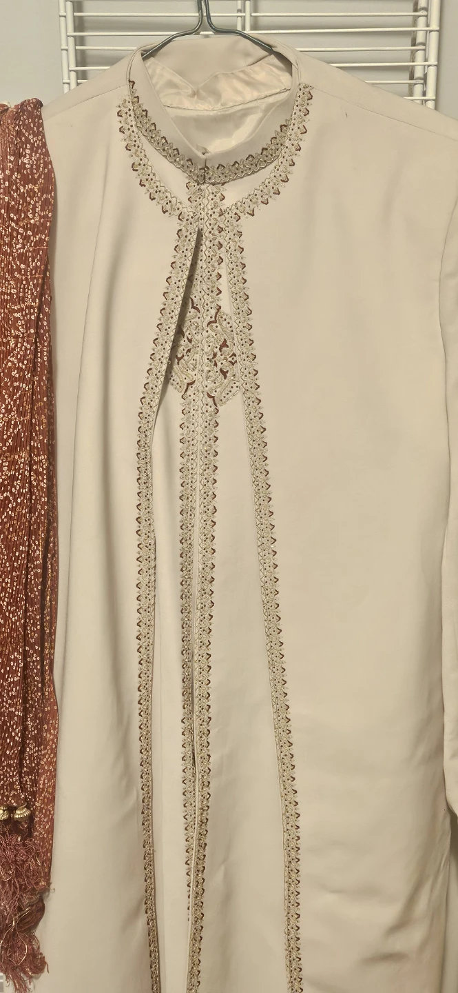 Men's Sherwani with Scarf - photo 2
