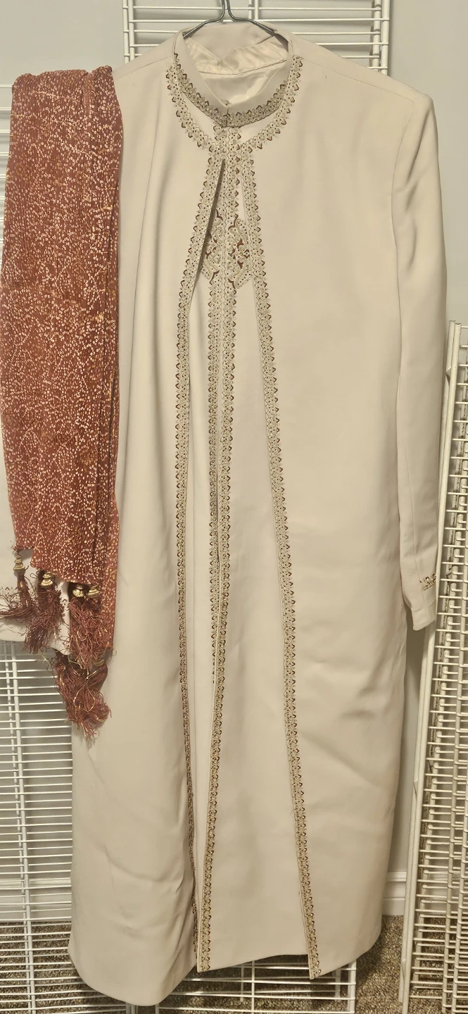 Men's Sherwani with Scarf - photo 5