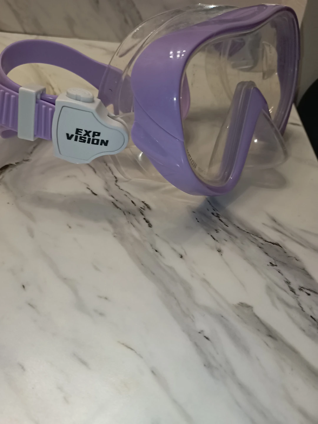Purple Silicone Swimming Goggles - photo 3