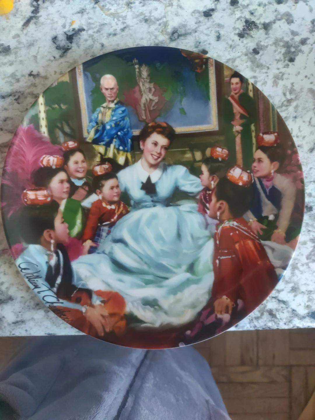Decorative Collector's Plate by William Chambers - photo 5