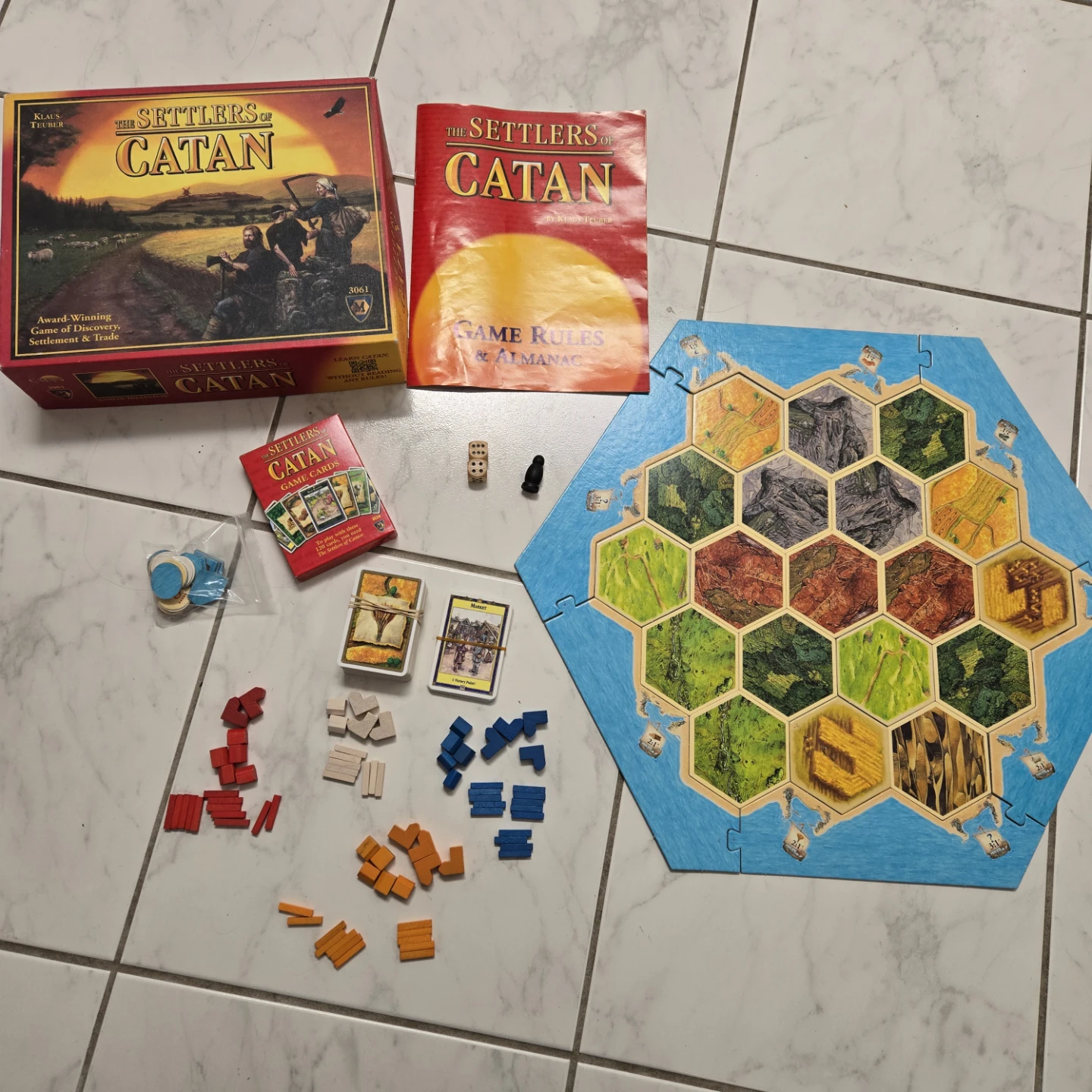 Settlers of catan board game