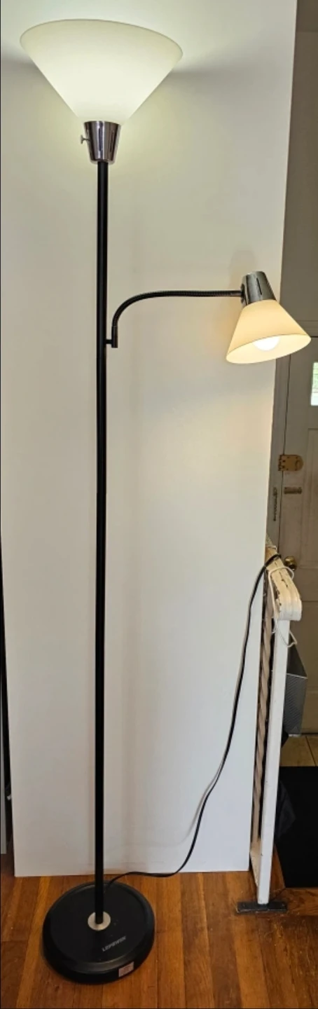 LEPOWER Dual Head Floor Lamp - photo 2