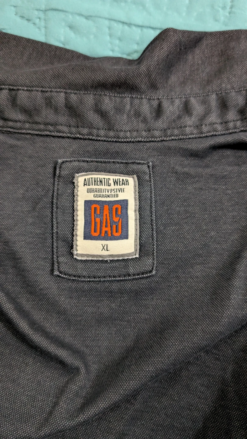 GAP Men's XL Dark Button-Up Shirt - photo 4