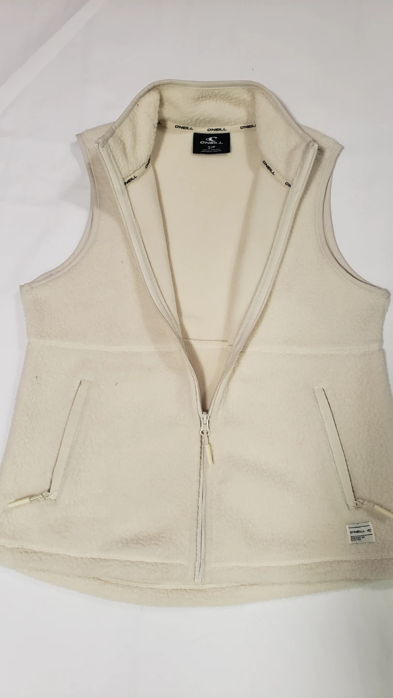Brand new O'Reilly Cream Fleece Zip Up Vest - photo 2