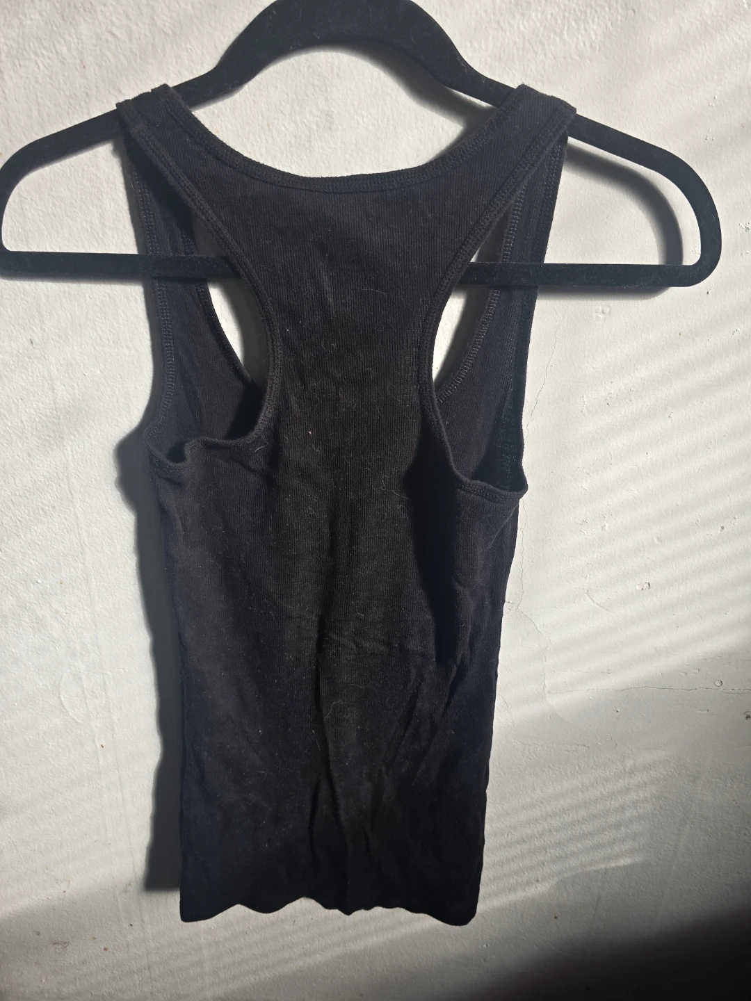 No Boundaries Black "Summer" Palm Tree Tank Top - Size M (7-9) - photo 3