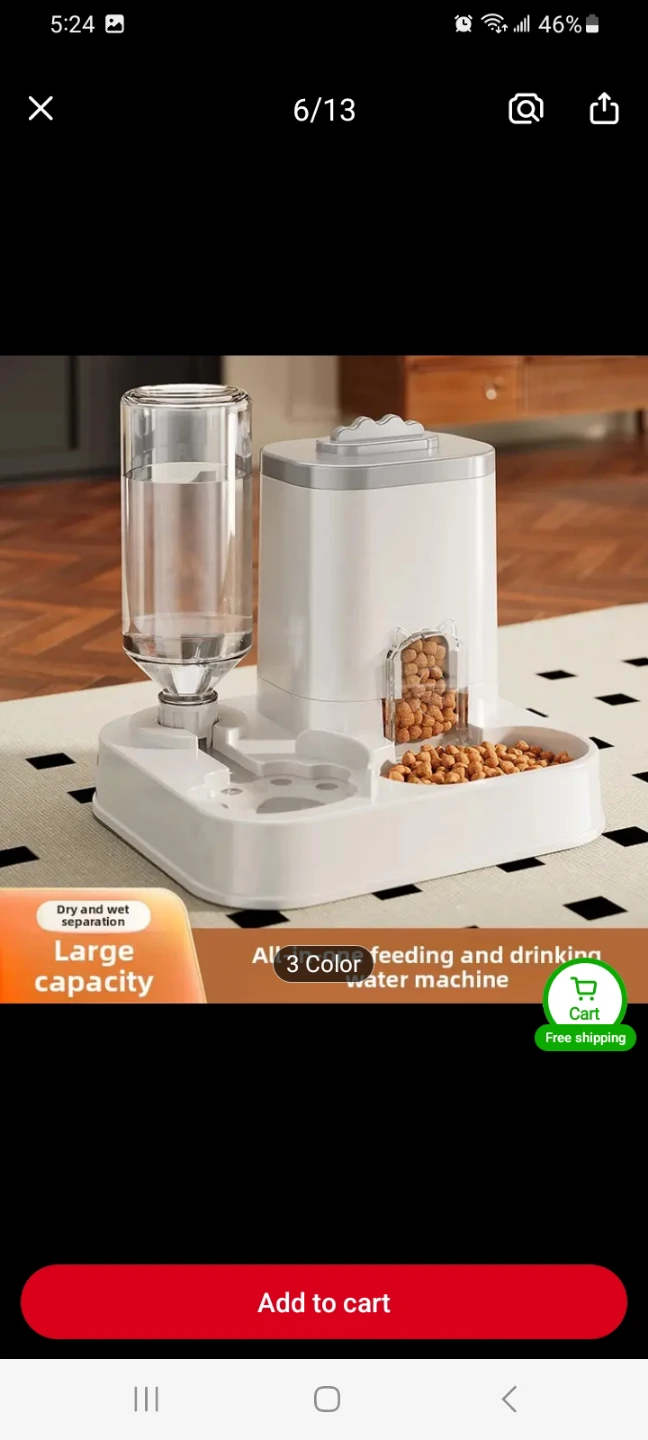 Automatic Pet Feeder and Water Dispenser - photo 3