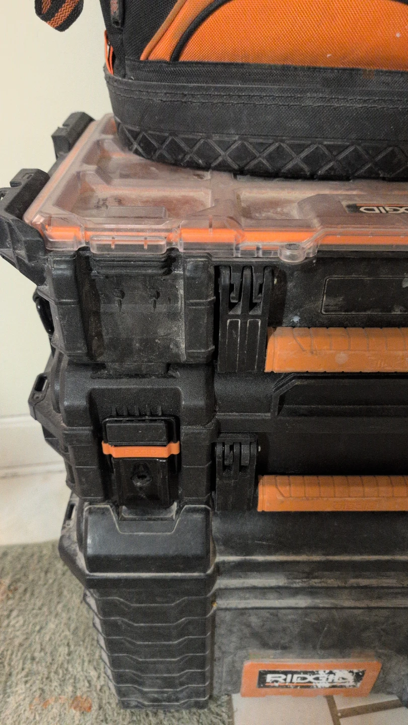 Klein Tools Rolling Tool Bag & Ridgid Tool Boxes - photo 2