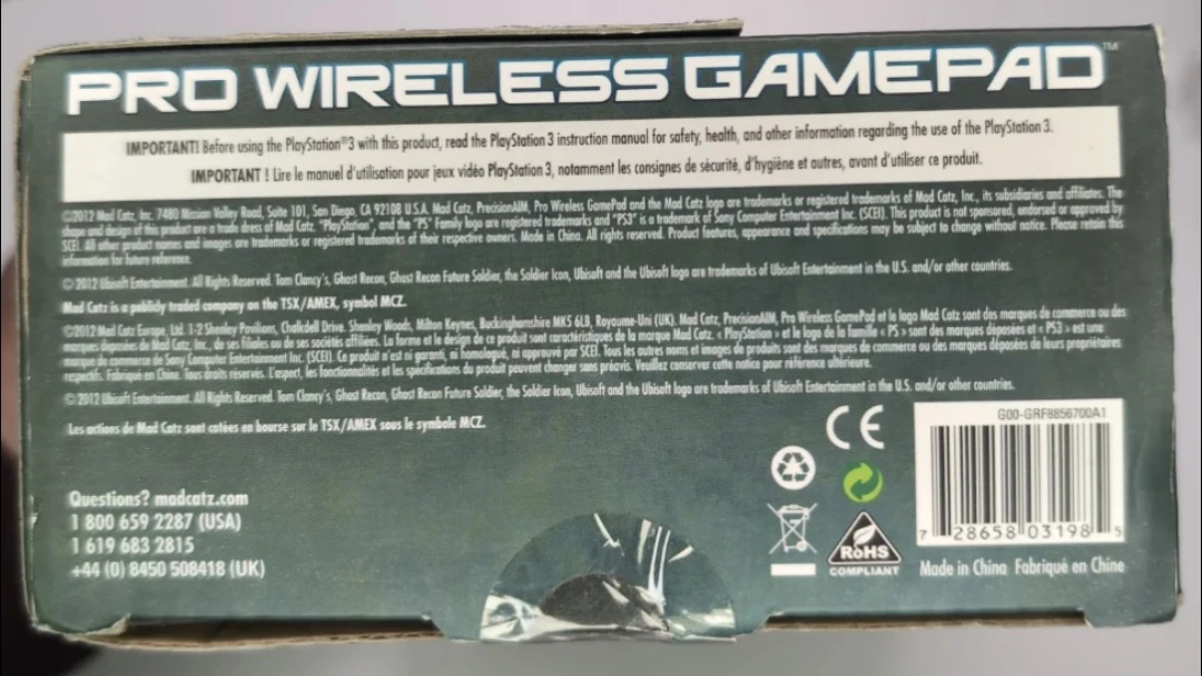 Mad Catz PRO Wireless Gamepad for PlayStation 3 - photo 5