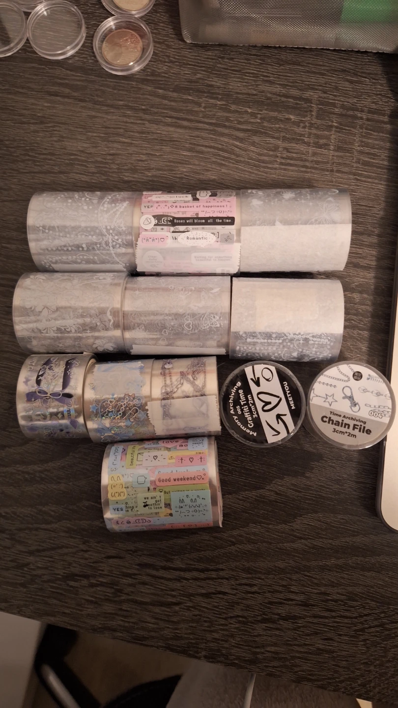 Decorative Washi Tape Set - Various Designs
