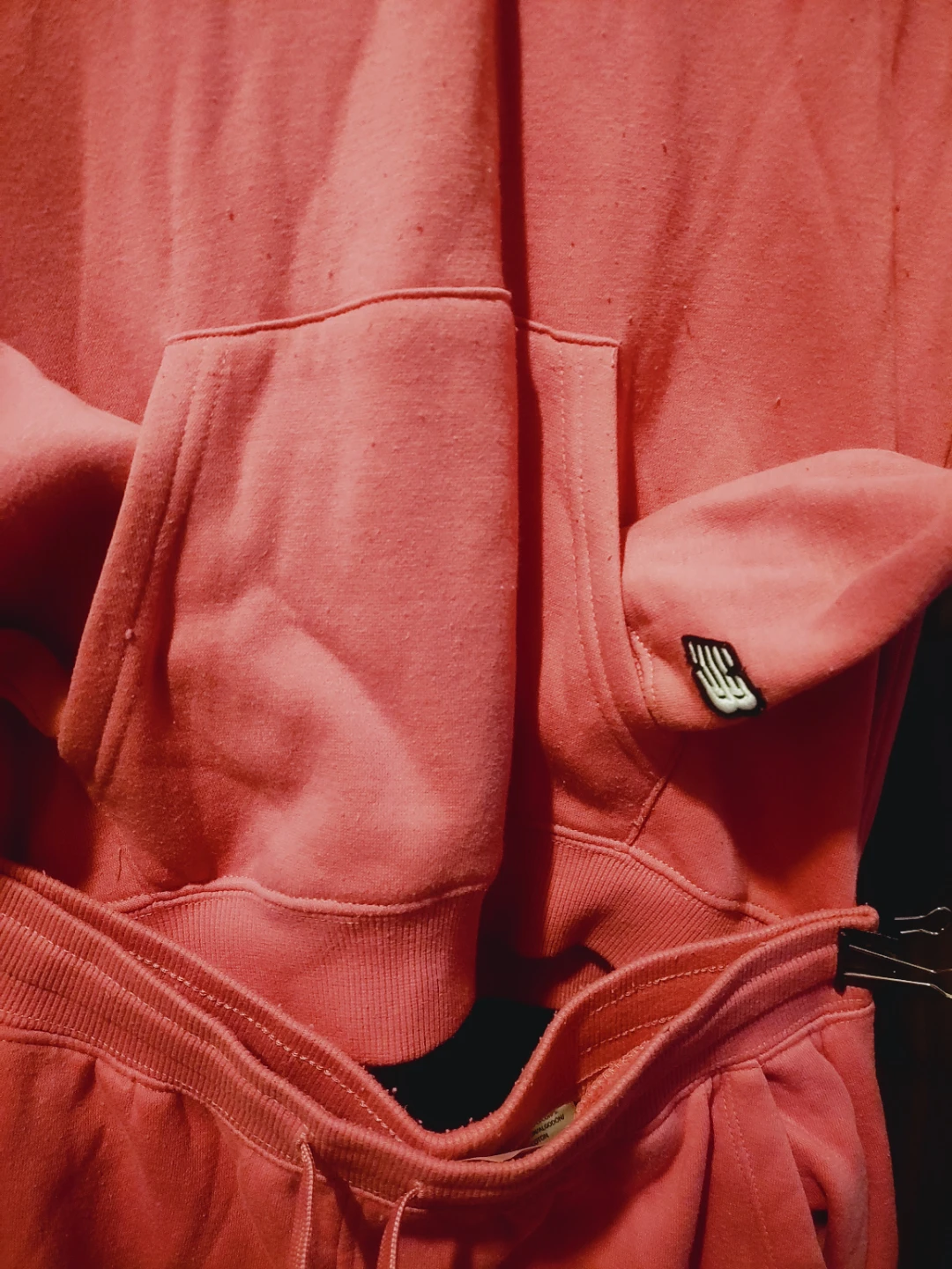 🏆New Balance Pink Hoodie and Jogger Set - photo 4