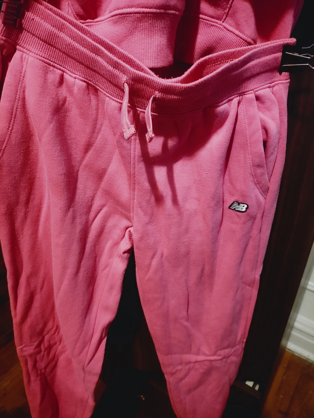 🏆New Balance Pink Hoodie and Jogger Set - photo 5