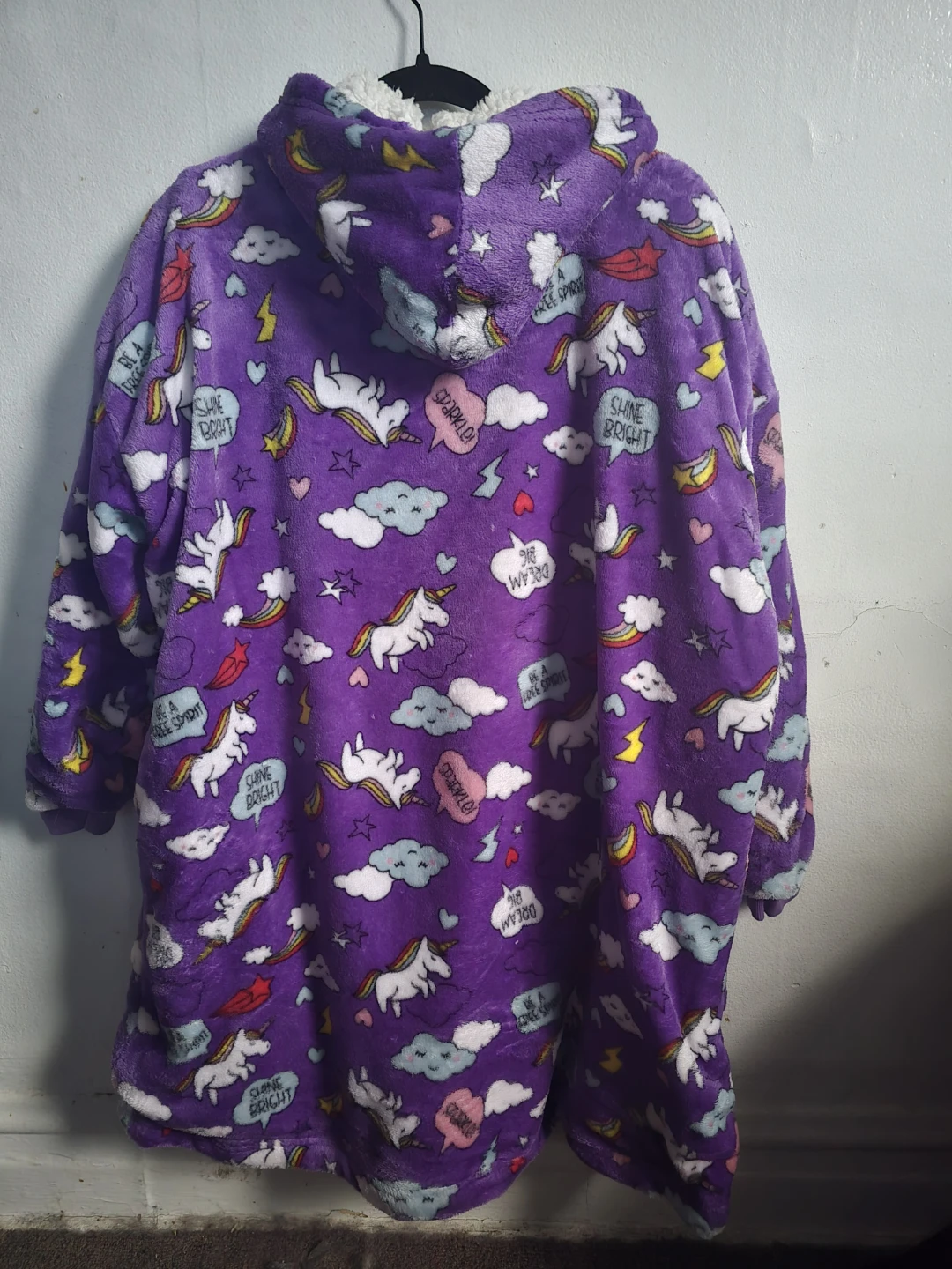 Lounge Hoodie -Cloud 9 Free Spirit Unicorn 🦄 - photo 3