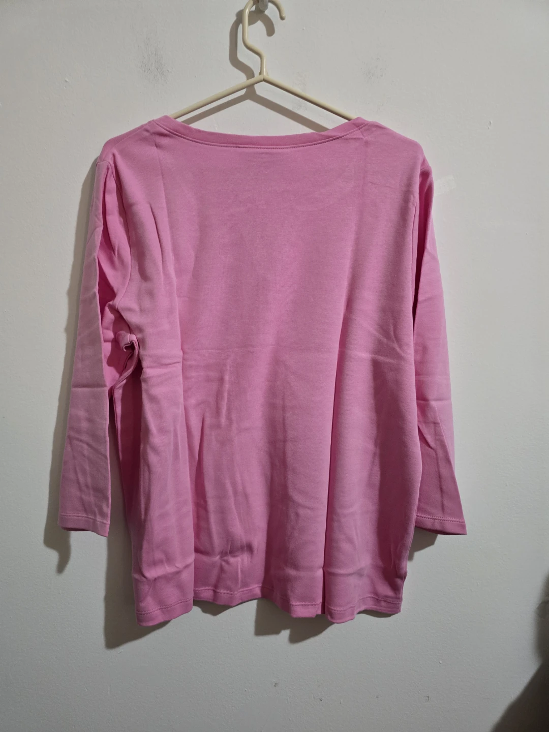 Karen Scott Pink Henley Shirt XL - photo 3