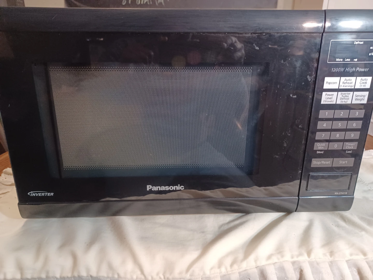 Panasonic 1200W High Power Microwave - photo 2