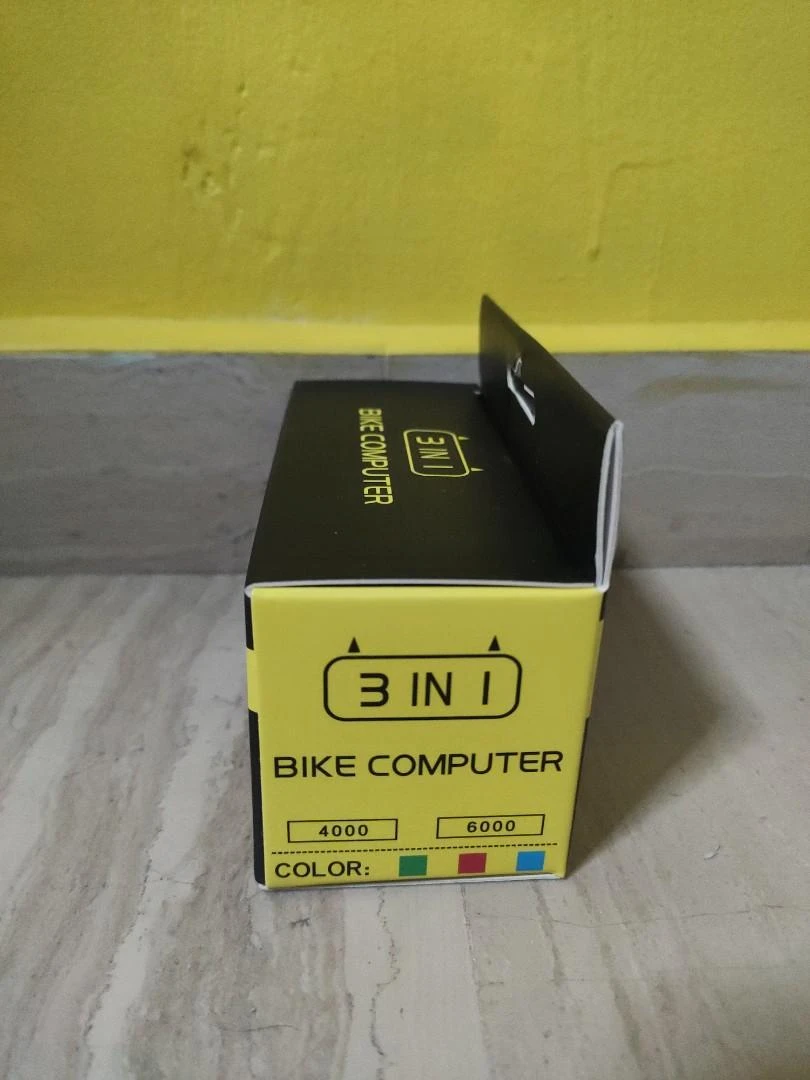 3-in-1 USB Rechargeable Bicycle Computer with LED Light Speaker - photo 4