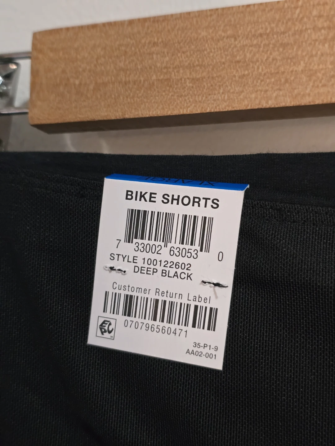 International Concepts Black Bike Shorts XL - photo 4