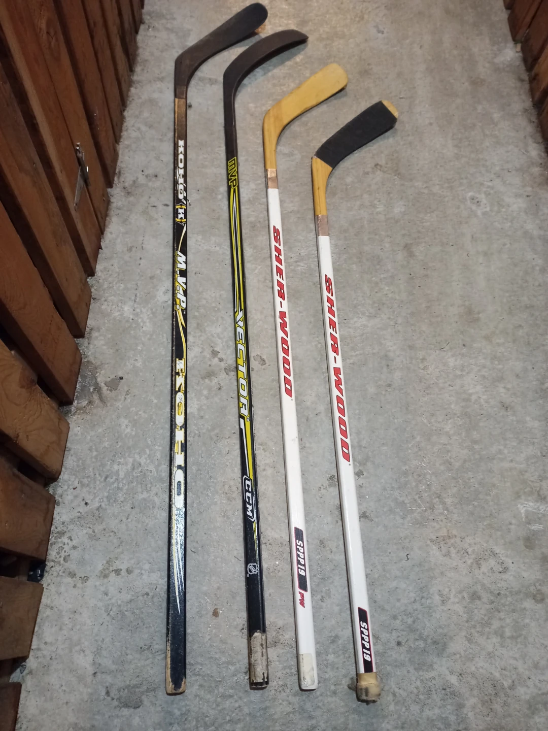 Four Hockey Sticks - Sherwood, CCM, KOYO - photo 2
