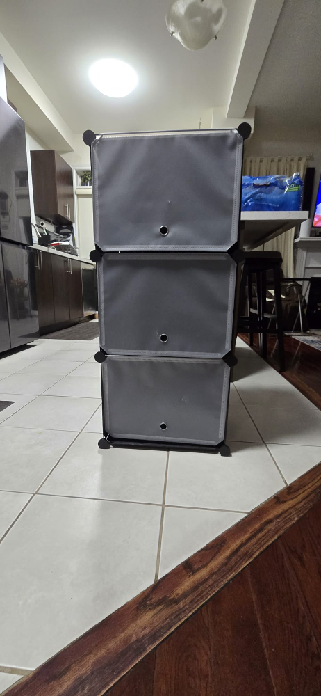 3-Tier Storage Cube Organizer - photo 2