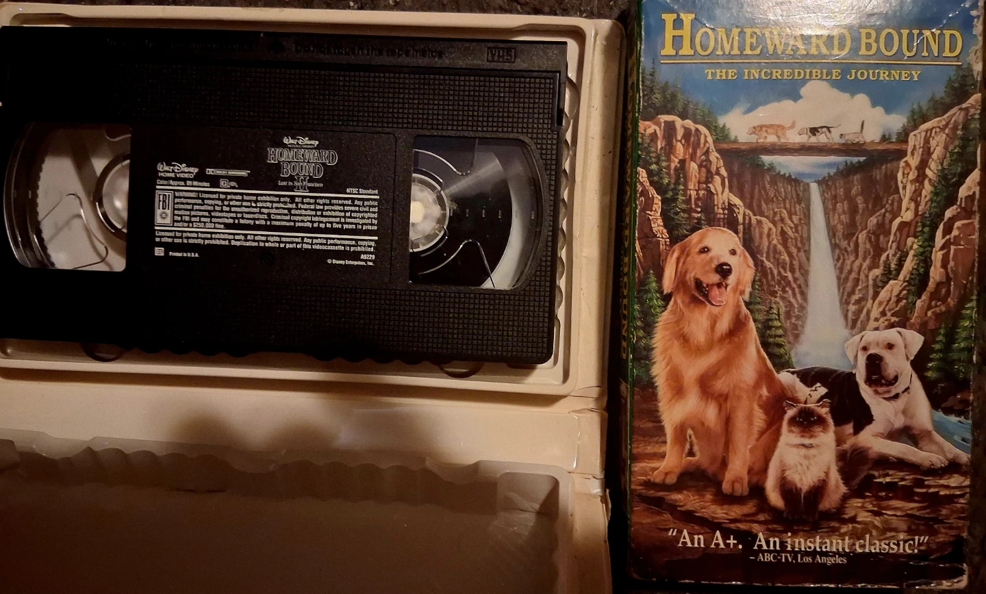 Homeward Bound: The Incredible Journey VHS+ Homewardbound11