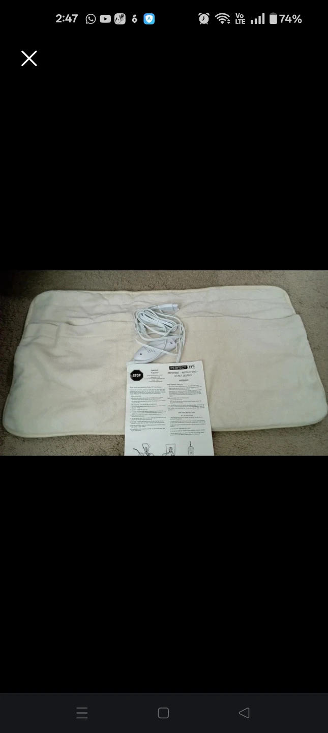 Heating Pad/ Foot warmer by Serta