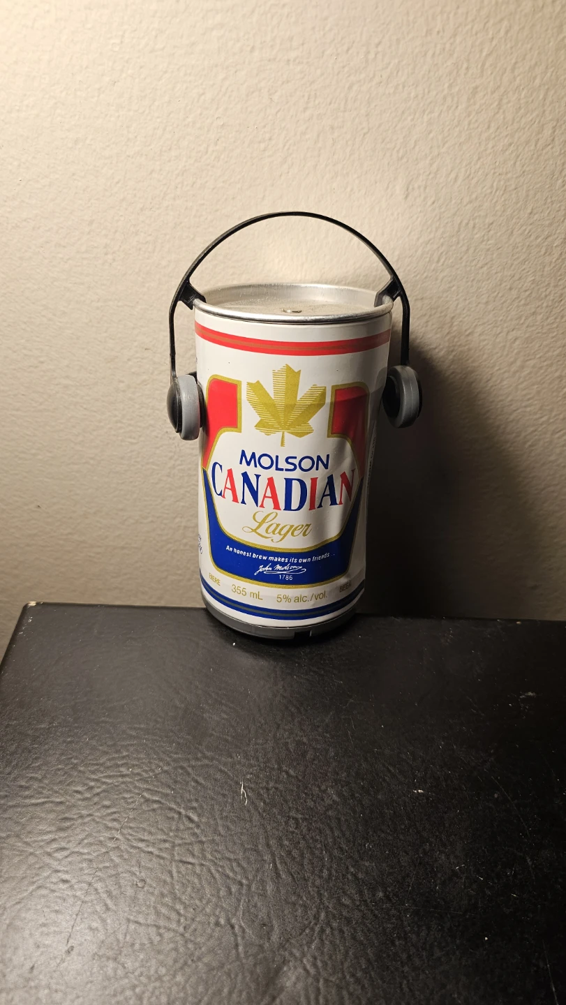 Vintage Molson Canadian Novelty Dancing Beer Can - photo 2