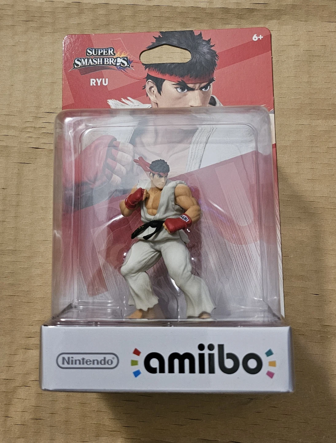 Nintendo Amiibo Super Smash Bros. Ryu Figure