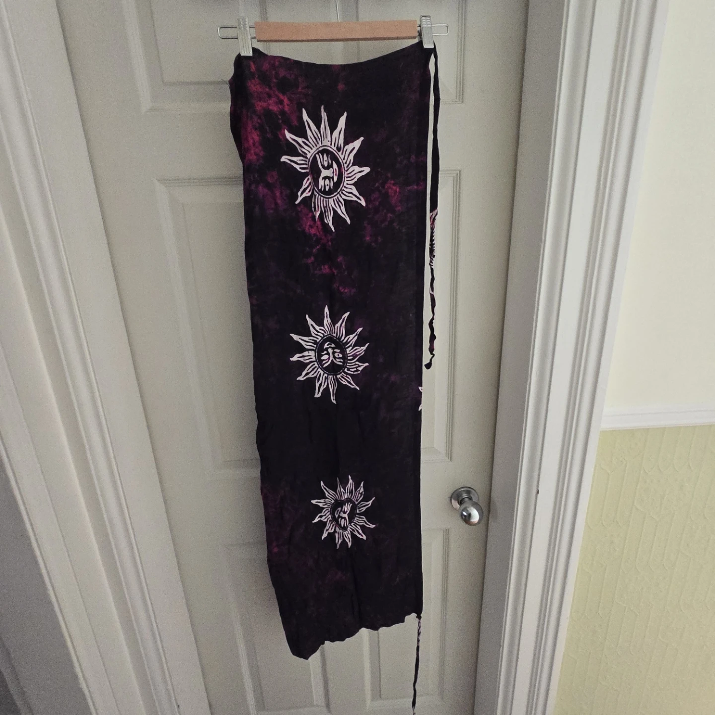 Sun Print Sarong Wrap Skirt - photo 3